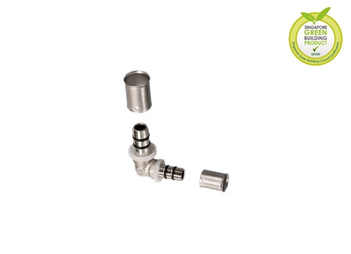 PEX Press-Fit Reducing Elbow (Type F5)